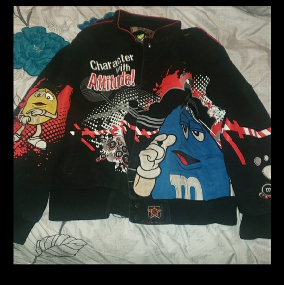 Vintage M & M's Jacket 2xl youth - Picture 9 of 10
